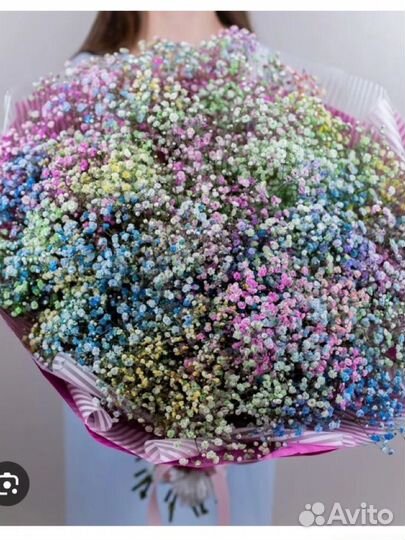 Композиция из гипсофилы