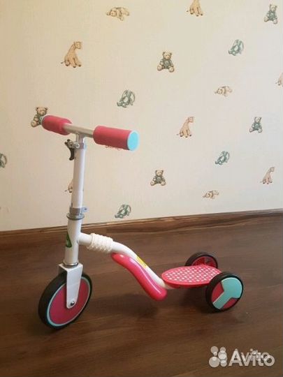 Самокат беговел 2в1 от elc