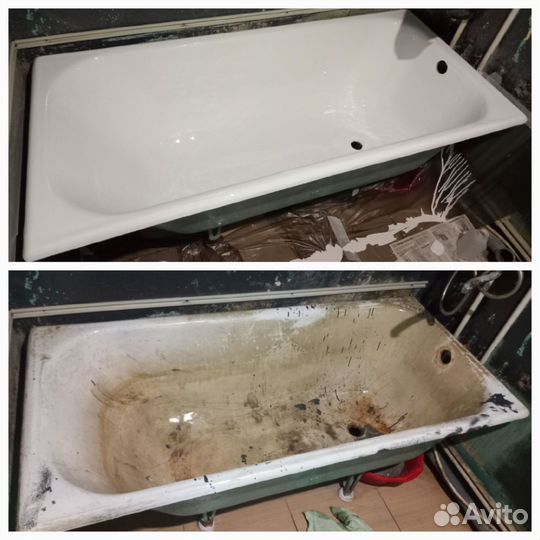 Реставрация ванн жидким акрилом