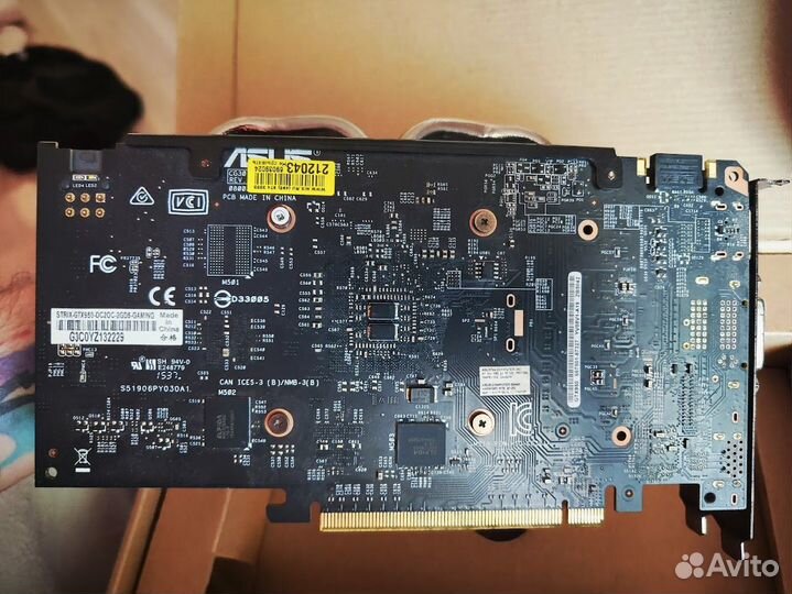 Видеокарта gtx950 asus strix