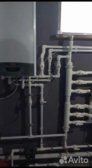 Услуги сантехника отопление