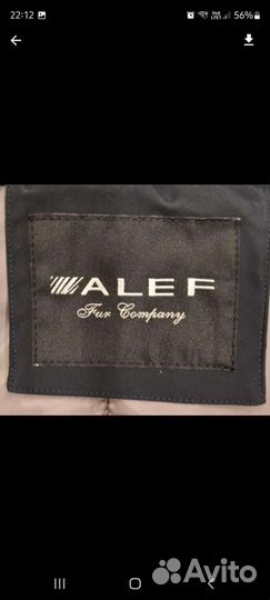 Парка женская с натуральным мехом 42 44