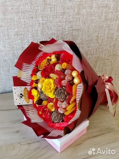 Съедобный букет для учителя