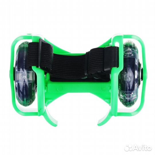 Ролики на пятку с подсветкой, до 80кг 6+