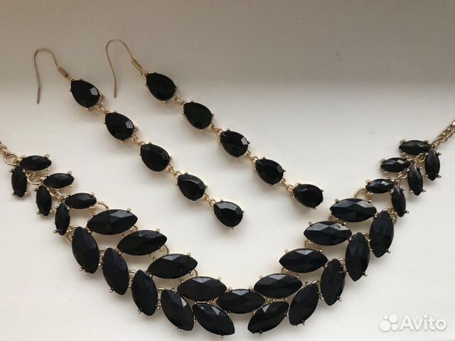 Ожерелье и серьги