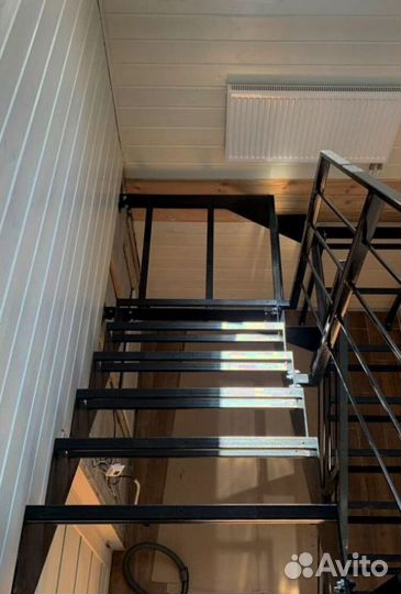 Лестничный каркас под ключ