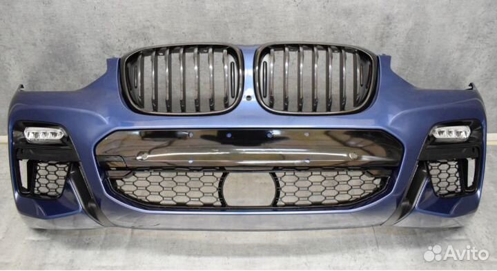 Передний бампер BMW X3 G01 X4 м-пакет