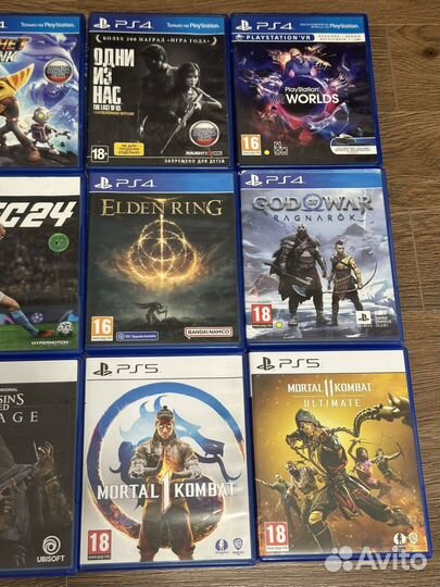 Игры на ps4 ps5 диски