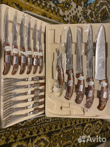 Набор столовых приборов, ножи