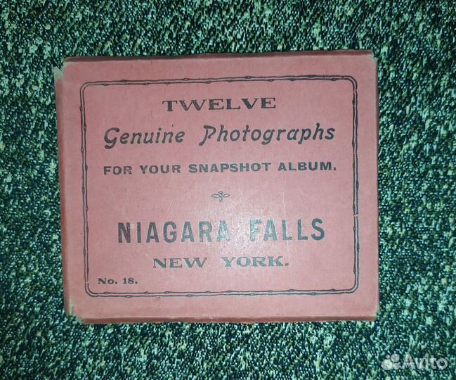 Винтажный набор фотографий Niagara Falls