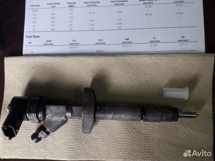 Форсунки 0445110102 Renault Master 2,2