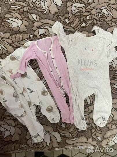 Продаю детские вещи пакетом 50-56-62