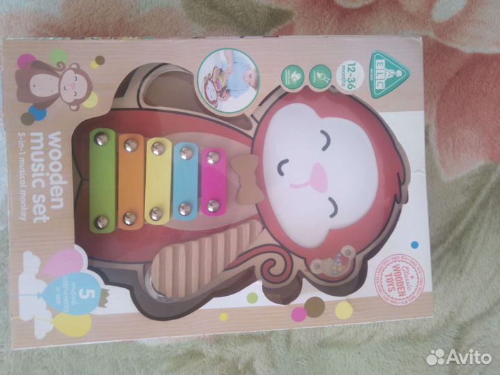 Обезьянка-ксилофон