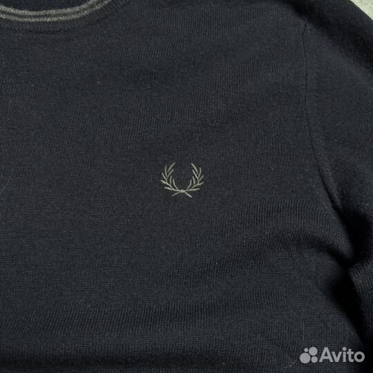 Свитер Fred Perry шерсть оригинал