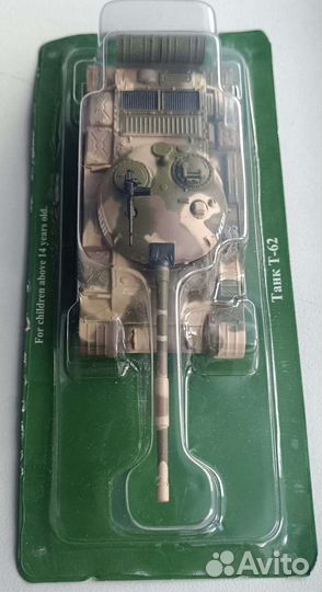 Модель танка Т-62 Русские танки 1/72