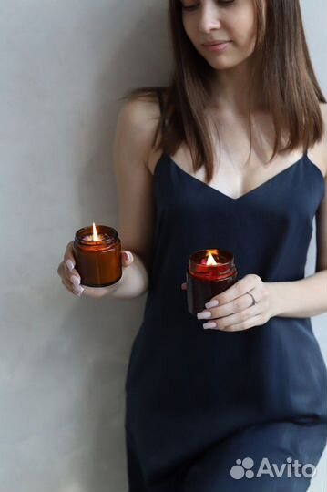 Ароматическая свеча в банке 200 мл