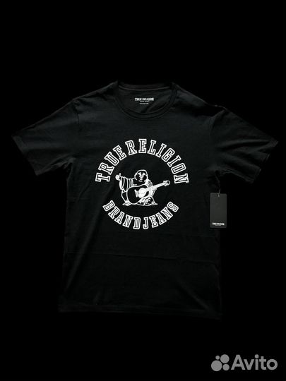 Оригинальная футболка True Religion будда L