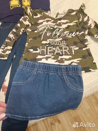 Вещи пакетом на девочку