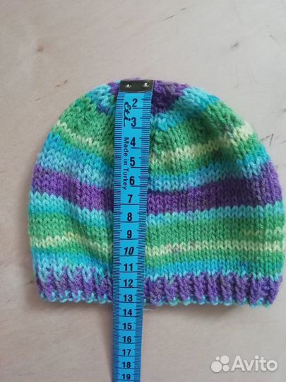 Вязаная шапка детская
