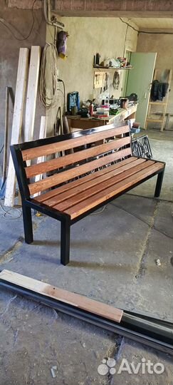 Скамейка уличная, садовая