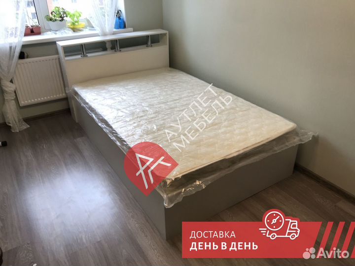 Кровать полутороспальная