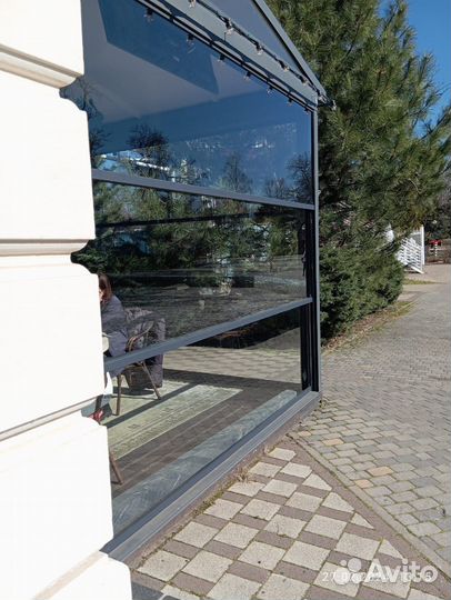 Стеклопакеты для беседки