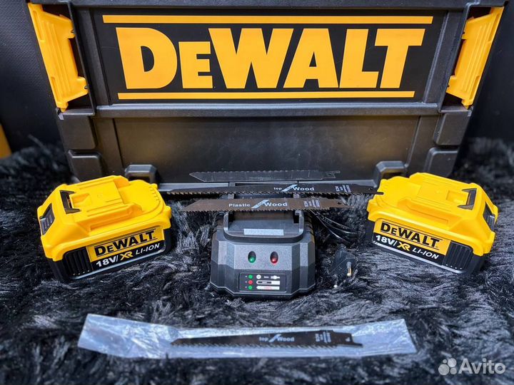 Аккумуляторная сабельная пила DeWalt 18V