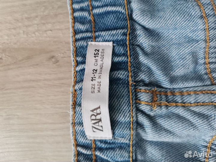 Джинсы Zara mom fit, 11-12 лет, 152 см