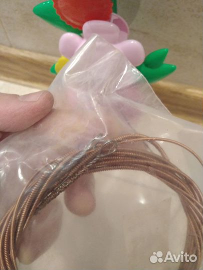 Струны балалайка контрабас новые