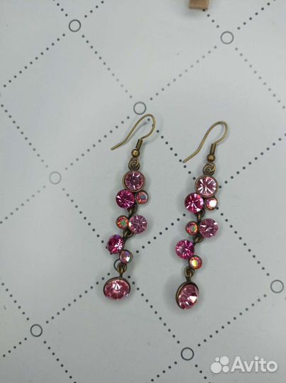 Бижутерия серьги