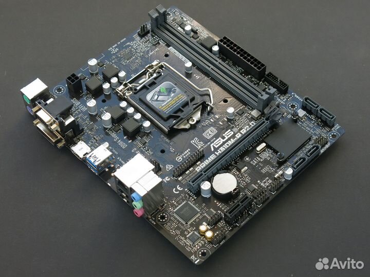 S1151v2 Asus Prime h310m-r r2.0 Мат. Плата Новая