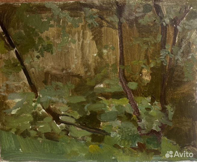 Этюды маслом А6-А4