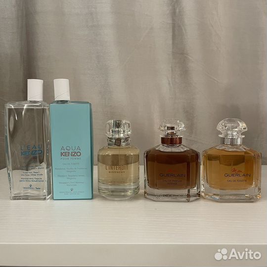 Kenzo, Givenchy, Guerlain
