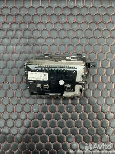 Дисплей центральный Mercedes C216/W221