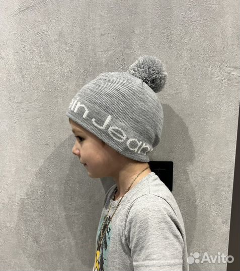 Детская шапка Calvin Klein оригинал 4-6 лет