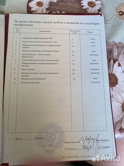 Массаж на дому