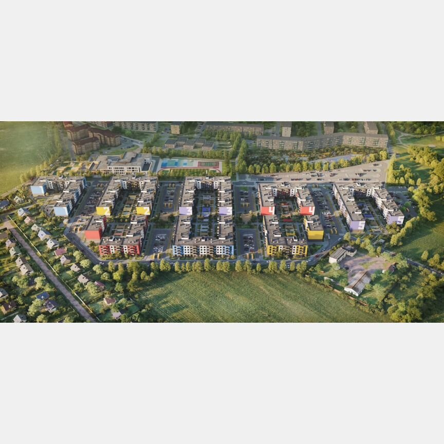 2-к. квартира, 57,6 м², 4/4 эт.