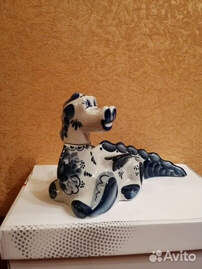 Штоф Гжель Дракоша