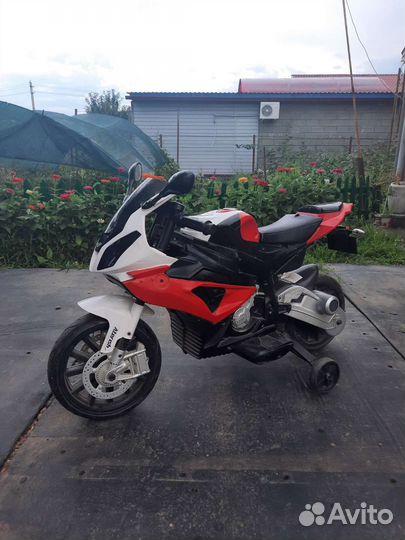 Детский мотоцикл на аккумуляторе бу