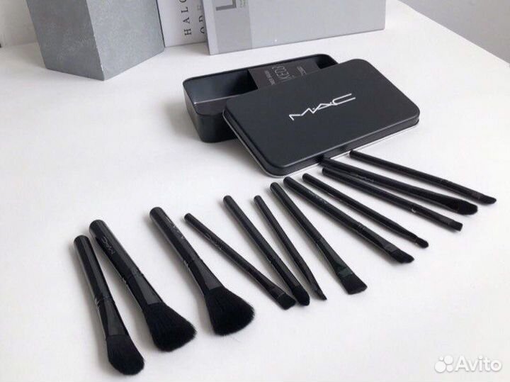 Новый набор кистей для макияжа 12 шт MAC