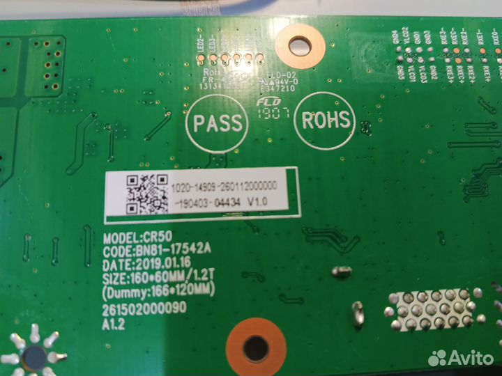 Материнская плата монитора samsung