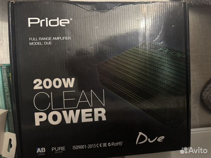 Усилитель pride due
