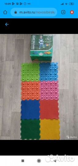 Коврик пазл