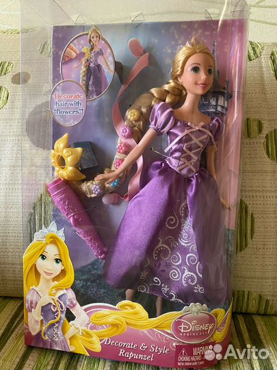Принцессы дисней Рапунцель новая в упаковке