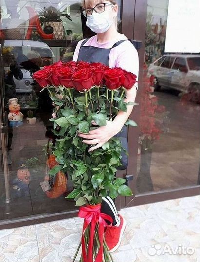 101 роза цветы букеты доставка 25 51 101 роза