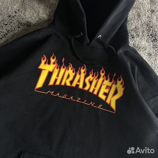 Thrasher Flame Logo Худи