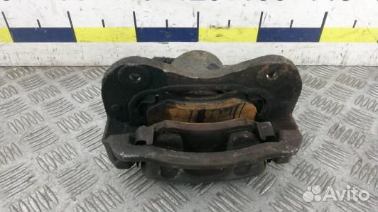 Суппорт тормозной передний левый KIA sportage 2 (2