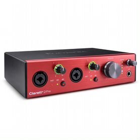 Аудиоинтерфейс focusrite Clarett+ 2Pre