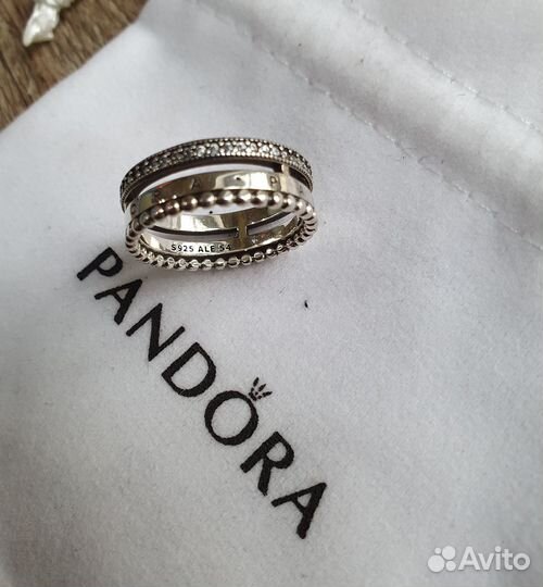 Pandora кольцо