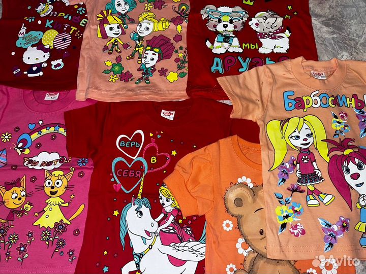 Детские футболки для девочки